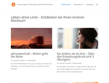 Tablet Screenshot of leben-ohne-limit.com